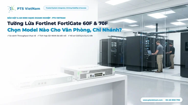 Tường lửa Fortinet FortiGate 60F và 70F cho văn phòng chi nhánh